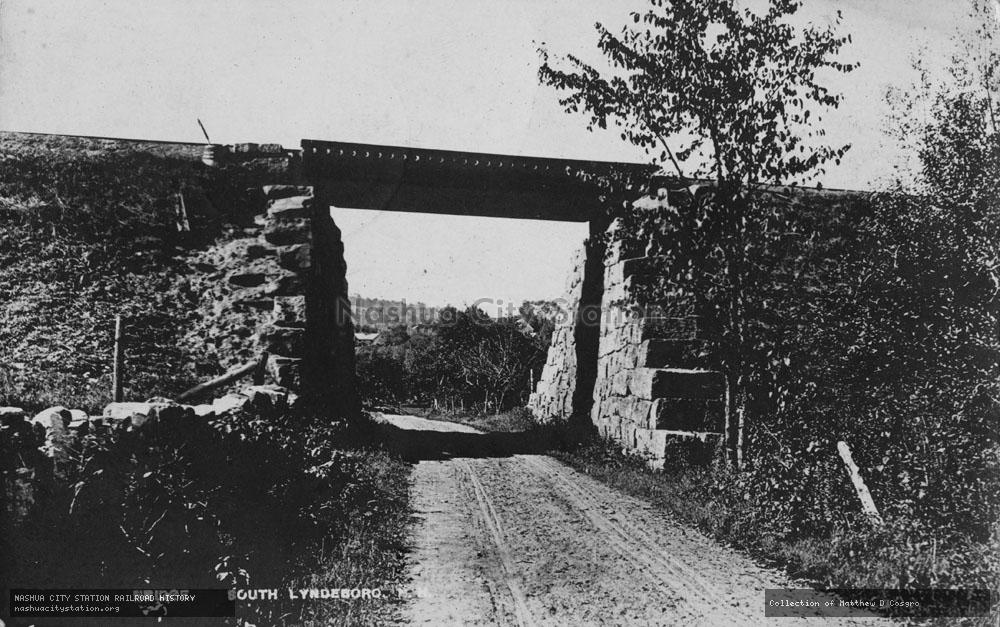 Postcard: Bridge, South Lyndeboro, New Hampshire